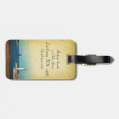 Bagagelabel van het vuurthoudingsbalkscherm (Achterkant horizontaal)