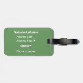 Bagagelabel van Horse Lover (Achterkant horizontaal)