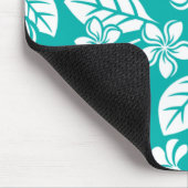 BAGAGELABEL VAN ISLAND PLUMERIA (TURQUOISE) MUISMAT (Hoek)