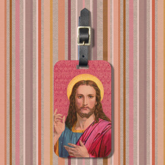 Bagagelabel van Jezus onze Verlosser