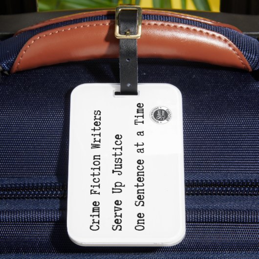 Bagagelabel van Justitie (Voorkant Insitu 2)