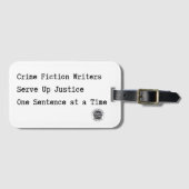 Bagagelabel van Justitie (Voorkant (horizontaal))