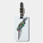 Bagagelabel van kalkoenen (Voorkant verticaal)