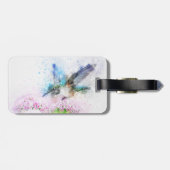 Bagagelabel van kalkoenen (Achterkant horizontaal)