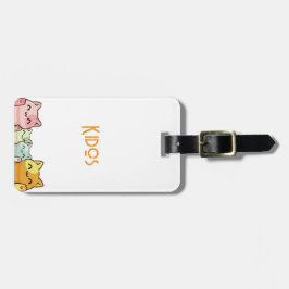 Bagagelabel van kattenkatten