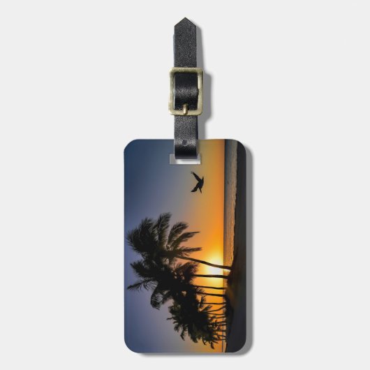 Bagagelabel van Key West Sunrise (Voorkant verticaal)