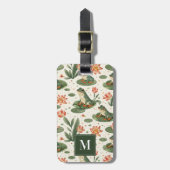 Bagagelabel van kikkers (Voorkant verticaal)