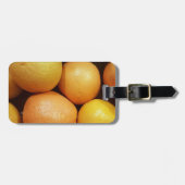 Bagagelabel van kleurrijke vruchten (Voorkant horizontaal)