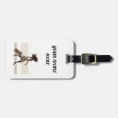 ***BAGAGELABEL VAN LADY** KLAAR VOOR PERSONEELSVER BAGAGELABEL (Voorkant horizontaal)