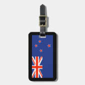 bagagelabel van Nieuw-Zeeland (Voorkant verticaal)