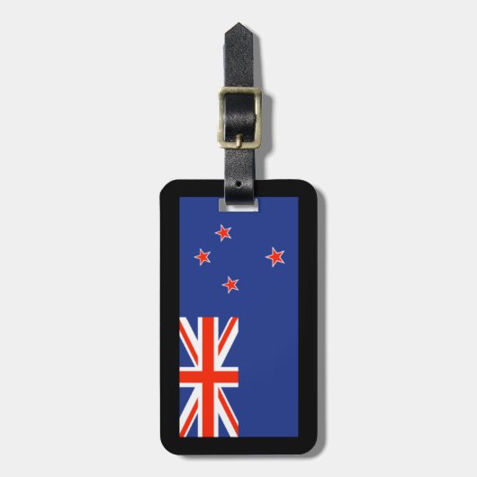 bagagelabel van Nieuw-Zeeland (Voorkant verticaal)