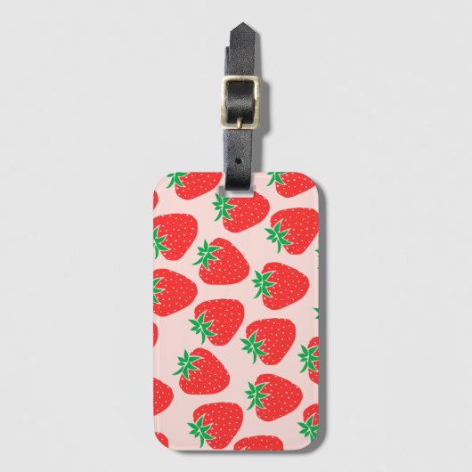 Bagagelabel van paardenbessen (Voorkant (verticaal))