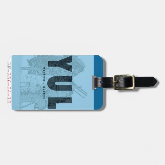 Bagagelabel van Pointe-Claire (Voorkant horizontaal)