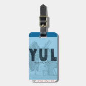 Bagagelabel van Pointe-Claire (Voorkant verticaal)