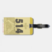 Bagagelabel van Pointe-Claire (Achterkant horizontaal)