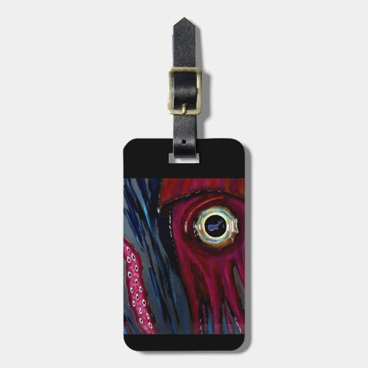 Bagagelabel van Squid en Jellies (Voorkant verticaal)