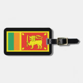bagagelabel van Sri Lanka (Voorkant horizontaal)