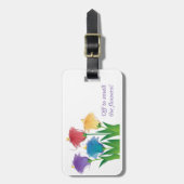 Bagagelabel van tuinders (Voorkant verticaal)