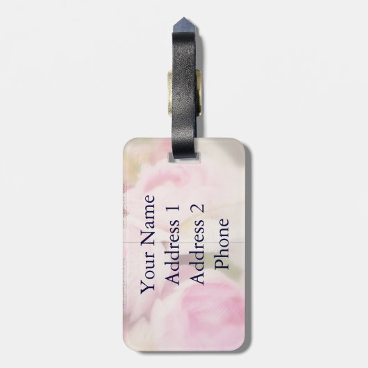 Bagagelabel van Venetië (Achterkant verticaal)