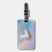 bagagelabel van vliegende varkens (Voorkant verticaal)