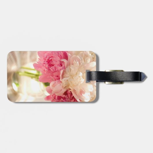 Bagagelabel van vlinderbloemigen (Achterkant horizontaal)