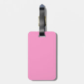 Bagagelabel van zoete roze lips (Achterkant verticaal)