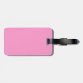 Bagagelabel van zoete roze lips (Achterkant horizontaal)