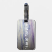 Bagagelabel Veilige Waterverf (Achterkant verticaal)