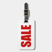 BAGAGELABEL VERKOOP (Voorkant verticaal)