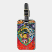 Bagagelabel vis (Voorkant verticaal)