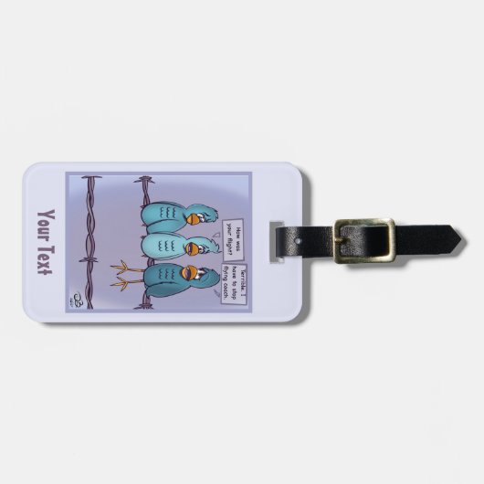 Bagagelabel vliegende staafkever (Voorkant horizontaal)