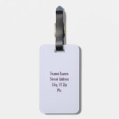 Bagagelabel vliegende staafkever (Achterkant verticaal)