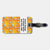 Bagagelabel Voetbal (Achterkant horizontaal)