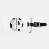 Bagagelabel Voetbal (Voorkant horizontaal)