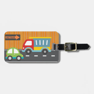 bagagelabel voor auto's en vrachtwagens (personali