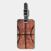 bagagelabel voor basketbalsport (Voorkant verticaal)