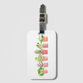 Bagagelabel voor binnenPlant Collectie (Voorkant (verticaal))