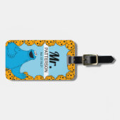 Bagagelabel voor Cookie Monster-koppel (Voorkant horizontaal)