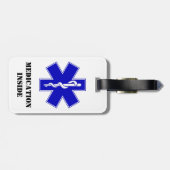 Bagagelabel voor cortisol Pump Vertical Medicinal (Achterkant horizontaal)