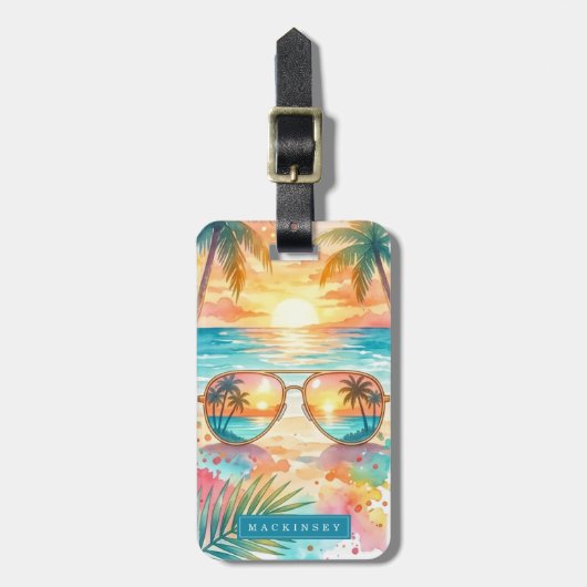Bagagelabel voor cruiseschip (Voorkant verticaal)