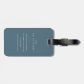 Bagagelabel voor cruiseschip (Achterkant horizontaal)