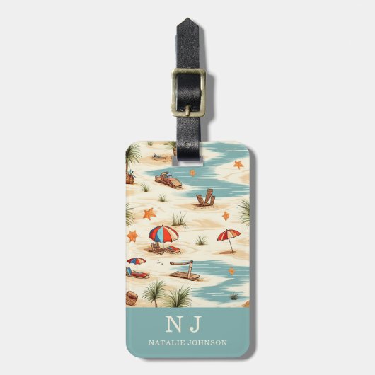Bagagelabel voor cruiseschip (Voorkant verticaal)