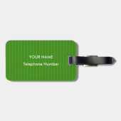 BAGAGELABEL VOOR DE AANDUIDING VAN DE LIJNLIJN VAN (Achterkant horizontaal)