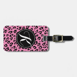 Bagagelabel voor de roze monogrammen van bladluipa