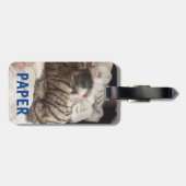 Bagagelabel voor de Top en de Freddie (Achterkant horizontaal)