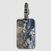 Bagagelabel voor de winterwateren (Voorkant (verticaal))