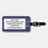 Bagagelabel voor driepijlerkrabben (Voorkant horizontaal)