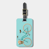 Bagagelabel voor fietsen (Voorkant verticaal)