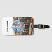 bagagelabel voor Gevist liefhebbers (Voorkant (horizontaal))
