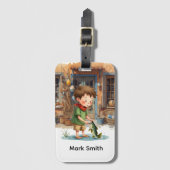 bagagelabel voor Gevist liefhebbers (Voorkant (verticaal))